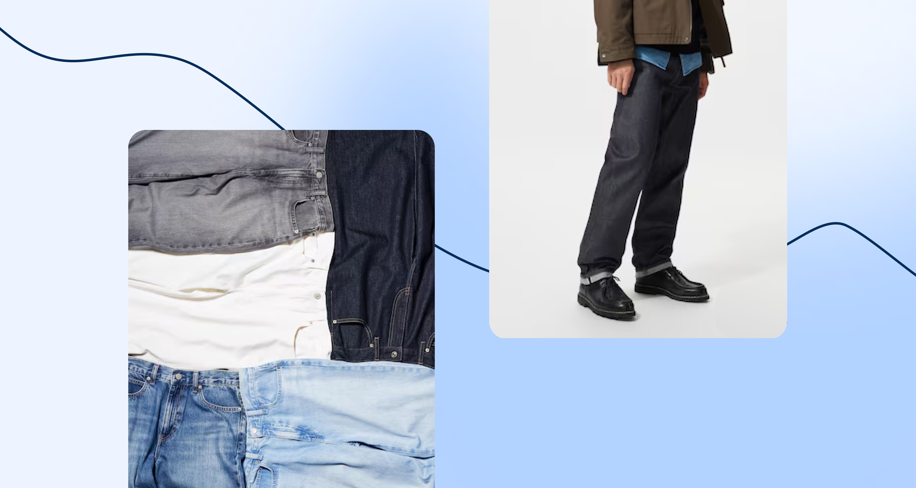 Джинсы и брюки Uniqlo