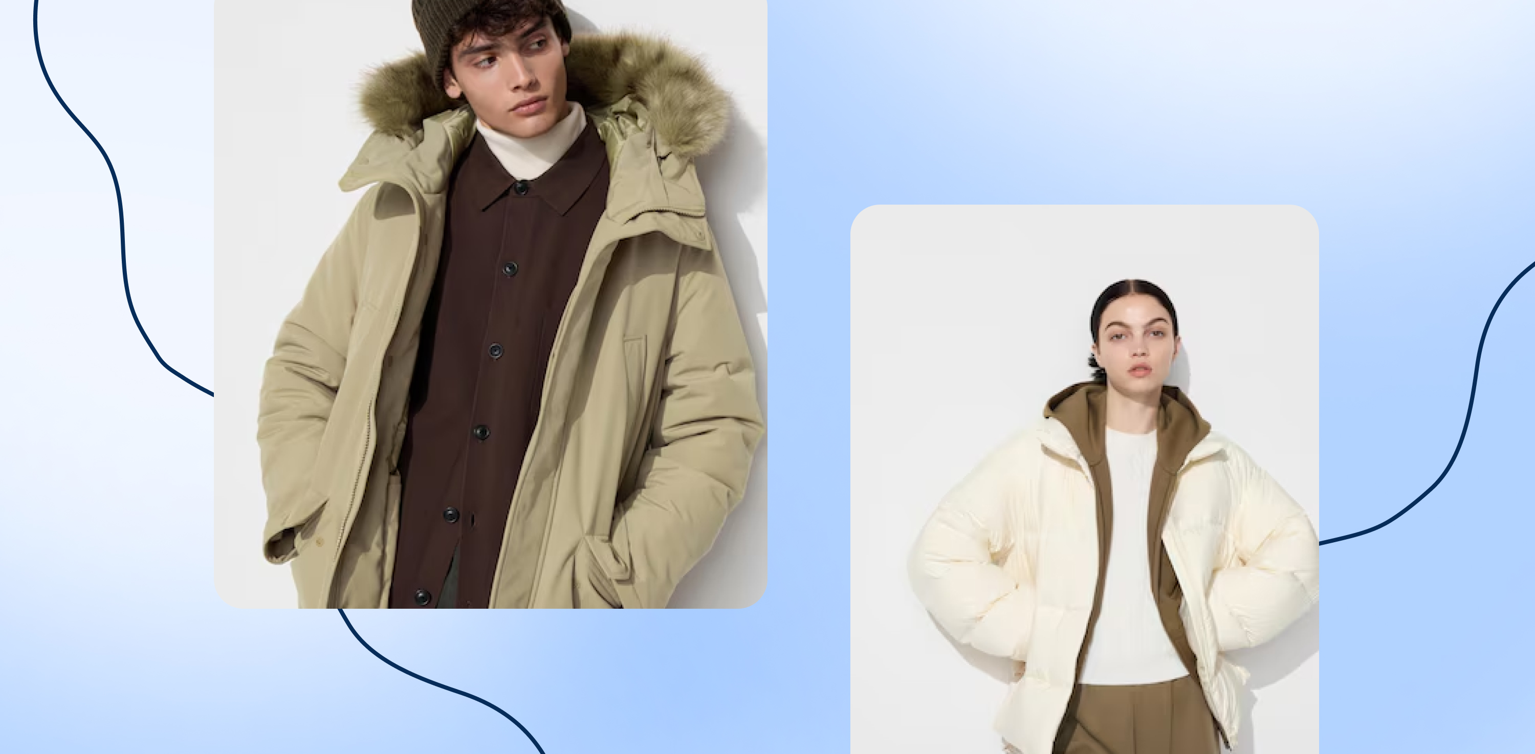 Верхняя одежда, пуховики Uniqlo